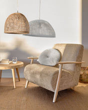Load image into Gallery viewer, Wellcres solid rain tree wood side table, Ø 65 cm - image 4