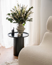 Load image into Gallery viewer, Fleksa round side table in black metal Ø 45 cm - image 2