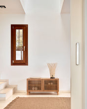 Load image into Gallery viewer, Beyla 2-door shoe rack in solid ash wood and ash veneer 98.5 cm FSC 100% - image 3