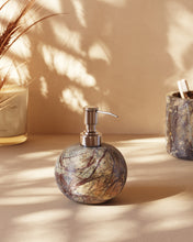 Load image into Gallery viewer, Spalsh beige marble soap dispenser - image 2
