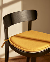 Load image into Gallery viewer, Cushion for Romane chair in mustard 43 x 43 cm - image 5