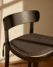 Load image into Gallery viewer, Cushion for Romane chair in dark grey 43 x 43 cm - image 5
