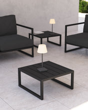 Load image into Gallery viewer, Outdoor Aluney table lamp in black finish - image 4