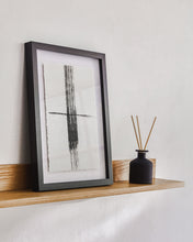Load image into Gallery viewer, Abilen oak veneer and white lacquer shelf, 120 x 15 cm, FSC™ 100% certified - image 5