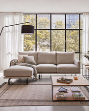 Load image into Gallery viewer, Galene 3 seater sofa with left-hand chaise longue in beige, 254 cm FSC Mix Credit - image 6