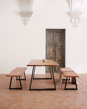 Load image into Gallery viewer, Alaia table made from solid acacia wood with natural finish, 180 x 90 cm - image 4