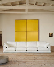 Load image into Gallery viewer, Gala 6-seater white chenille sofa FSC Mix Credit 390cm - image 4