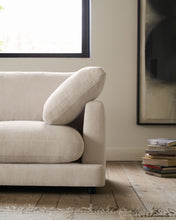 Load image into Gallery viewer, Gala 3-seater beige chenille sofa FSC Mix Credit 210cm - image 6