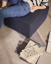 Load image into Gallery viewer, Neom footrest in blue, 75 x 64 cm FSC Mix Credit - image 6