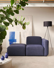 Load image into Gallery viewer, Neom 1 seater modular sofa with back module in blue, 169 cm FSC Mix Credit - image 5