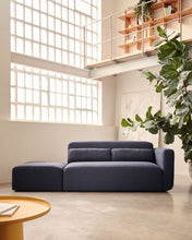 Load image into Gallery viewer, Neom 2 seater modular sofa with back module in blue, 244 cm FSC Mix Credit - image 5