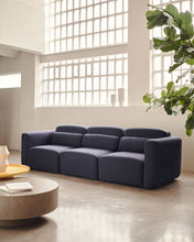 Load image into Gallery viewer, Neom 3 seater modular sofa in blue, 263 cm FSC Mix Credit - image 5