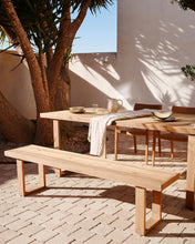 Load image into Gallery viewer, Canadell 100% outdoor solid recycled teak bench, 210 cm - image 5