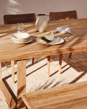 Load image into Gallery viewer, Canadell 100% outdoor solid recycled teak table, 180 x 90 cm - image 6