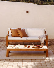 Load image into Gallery viewer, Forcanera 3 seater solid teak sofa, 211 cm - image 9