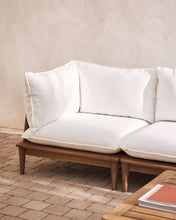 Load image into Gallery viewer, Portitxol set of 2 corner armchairs, 2 armchairs and 2 coffee tables in solid teak - image 6