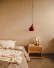 Load image into Gallery viewer, Peralta ceiling lamp in metal with a terractotta painted finish, Ø 30 cm - image 4