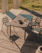 Load image into Gallery viewer, Joncols outdoor aluminium table with a powder coated grey finish, 180 x 90 cm - image 5