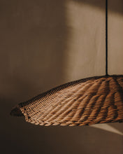 Load image into Gallery viewer, Bisbal ceiling lamp shade with a natural finish, Ø 80 cm - image 4