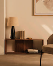 Load image into Gallery viewer, Litto large shelf module in walnut veneer, 101 x 38 cm - image 5