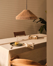 Load image into Gallery viewer, Pontos ceiling lamp shade in jute with a natural finish, Ø 45 cm - image 3