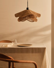 Load image into Gallery viewer, Pontos ceiling lamp shade in jute with a natural finish, Ø 50 cm - image 3