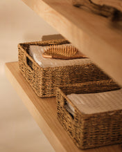 Load image into Gallery viewer, Tossa set of 2 natural fiber boxes, 28 x 20 cm / 32 x 27 cm - image 3