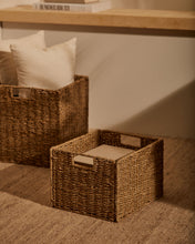 Load image into Gallery viewer, Tossa natural fibre folding box, 32 x 27 cm - image 5