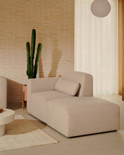 Load image into Gallery viewer, Neom end pouffe in beige, 75 x 89 cm FSC Mix Credit - image 7