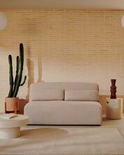 Load image into Gallery viewer, 2 seater sofa module in beige, 150 cm FSC Mix Credit - image 5
