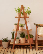 Load image into Gallery viewer, Victora outdoor shelving unit made from solid acacia wood, 80 x 140 cm FSC 100% - image 5
