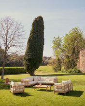 Load image into Gallery viewer, Sacova set, 5 seater corner sofa and coffee table made from solid eucalyptus wood - image 8