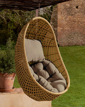 Load image into Gallery viewer, Cira hanging chair with natural finish - image 3
