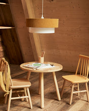 Load image into Gallery viewer, Bianella ceiling lamp in cotton and mustard corduroy, Ø 40 cm - image 3