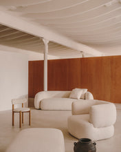Load image into Gallery viewer, Martina ecru bouclé armchair with cushion FSC Mix Credit - image 10