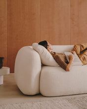 Load image into Gallery viewer, Martina ecru bouclé 3-seater sofa 246cm FSC Mix Credit - image 11