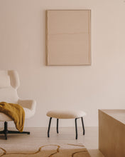Load image into Gallery viewer, Maha white wall hanging with horizontal line 82 x 102 cm - image 5
