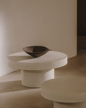 Load image into Gallery viewer, Aiguablava round coffee table in white cement, Ø 90 cm - image 6