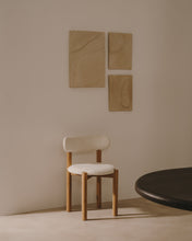 Load image into Gallery viewer, Mirta set of 2 beige papier-mâché wall hangings 29 x 39 cm - image 3