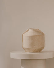 Load image into Gallery viewer, Meja beige papier-mâché vase 47 cm - image 3