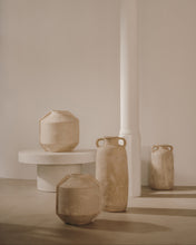 Load image into Gallery viewer, Meja beige papier-mâché vase 47 cm - image 4