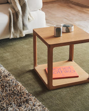 Load image into Gallery viewer, Maymai oak wood side table 50 x 50 cm - image 5