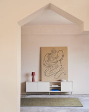 Load image into Gallery viewer, Vedrana TV 3-door cabinet white lacquered MDF 195 x 55 cm - image 9