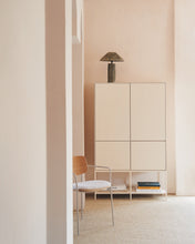 Load image into Gallery viewer, Vedrana 4-door tall sideboard white lacquered MDF 97.5 x 160 cm - image 9