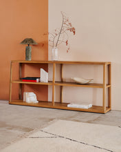 Load image into Gallery viewer, Maymai shelf with solid oak structure 180 x 81 cm - image 5