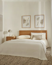 Load image into Gallery viewer, Lenon oak wood and veneer bed for 160 x 200 cm mattress, FSC MIX Credit - image 9