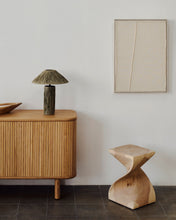 Load image into Gallery viewer, Hakon solid rain tree wood side table, 30 x 30 cm - image 2