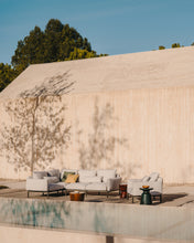 Load image into Gallery viewer, Sorells modular outdoor armchair in aluminium with a grey finish - image 15