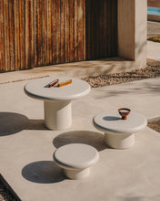 Load image into Gallery viewer, Addaia Round White Cement Coffee Table Ø66 cm - image 4