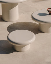 Load image into Gallery viewer, Addaia Round White Cement Coffee Table Ø66 cm - image 3